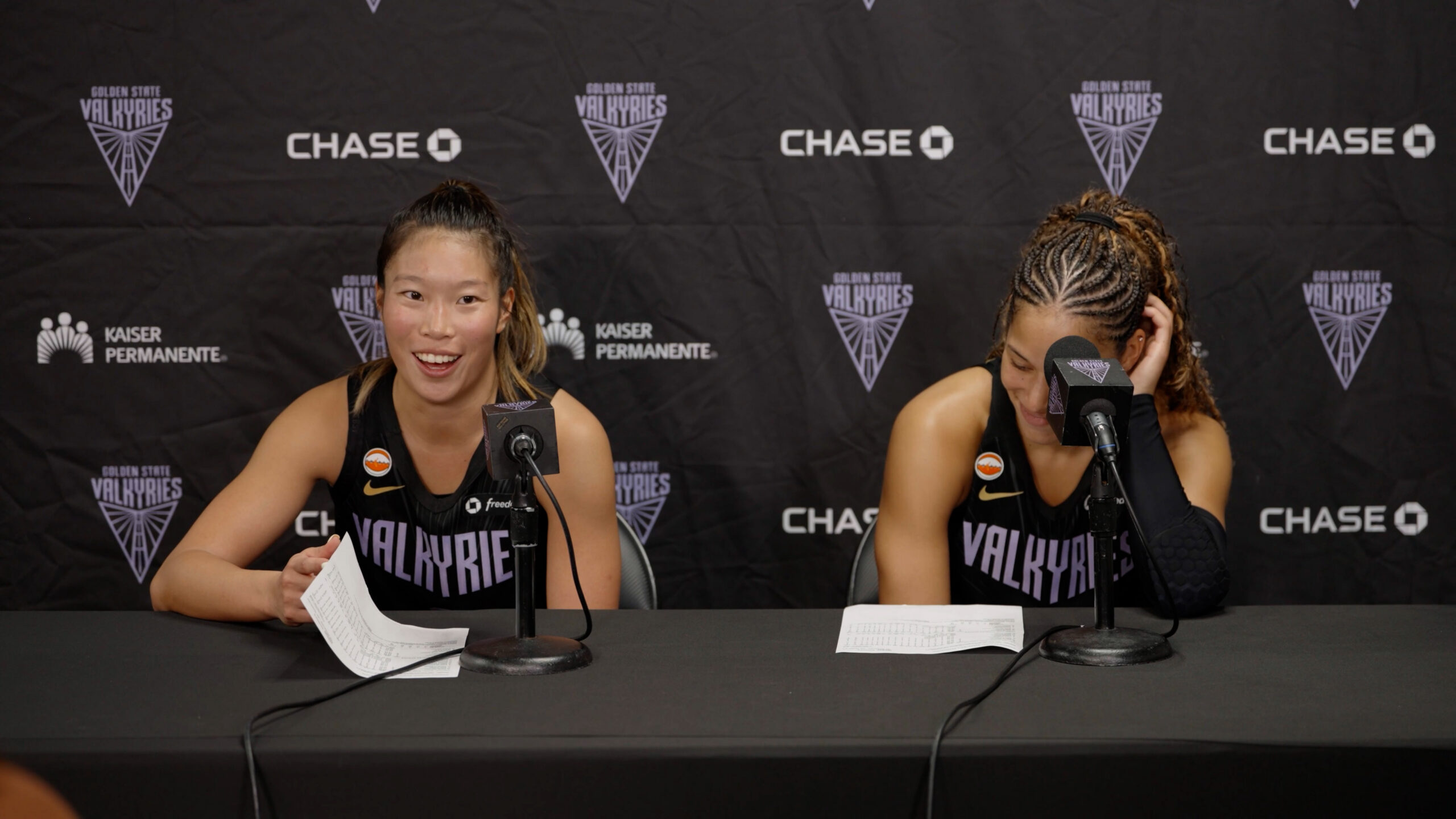 Veronica Burton and Kaitlyn Chen Postgame Press Conference | 9/24/26
